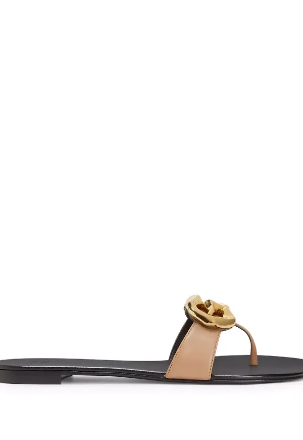Giuseppe Zanotti Lyra Zali remsandaler - Neutral