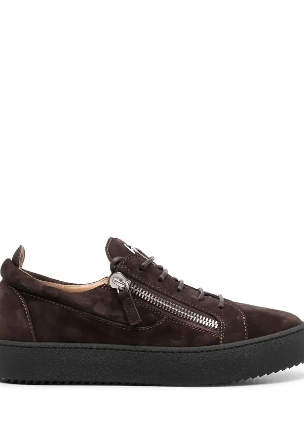 Giuseppe Zanotti låga sneakers - Brun