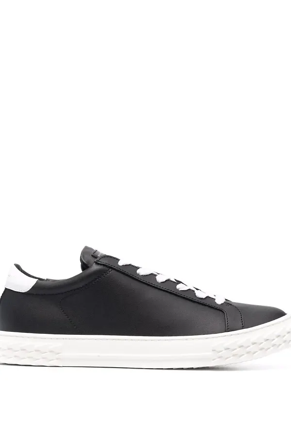 Giuseppe Zanotti låga sneakers - Svart