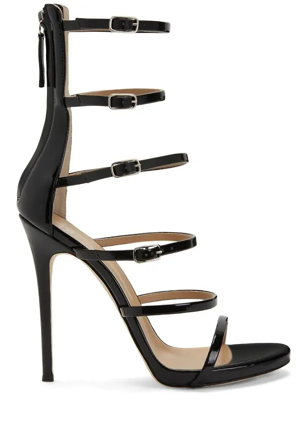 Giuseppe Zanotti Margaret remsandaler - Svart