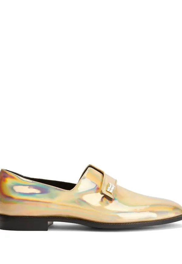 Giuseppe Zanotti Marty loafers - Guldfärgad