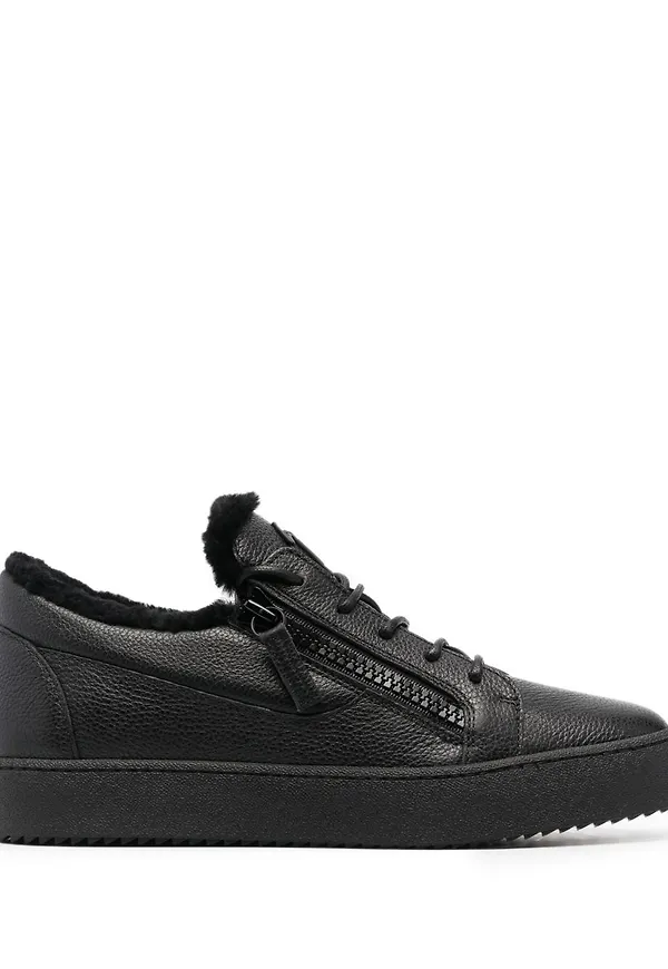 Giuseppe Zanotti May London lädersneakers - Svart