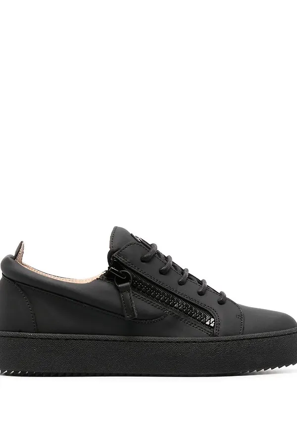 Giuseppe Zanotti May London lädersneakers - Svart