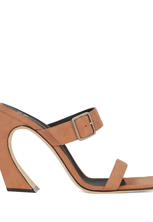 Giuseppe Zanotti Musa sandaler i mocka - Neutral