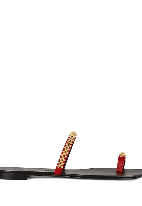 Giuseppe Zanotti Nerissa utsmyckade sandaler - Svart