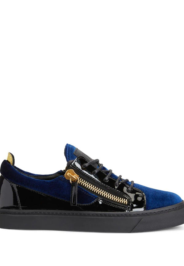 Giuseppe Zanotti Nicki låga sneakers - Blå