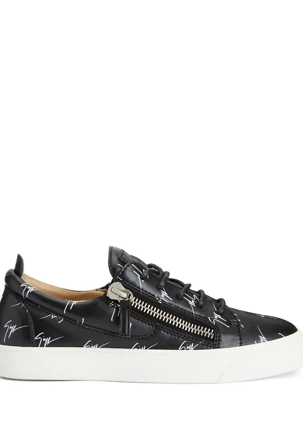 Giuseppe Zanotti Nicki låga sneakers - Svart