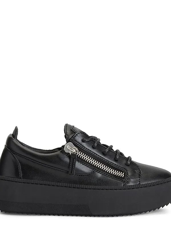 Giuseppe Zanotti Nicki låga sneakers - Svart