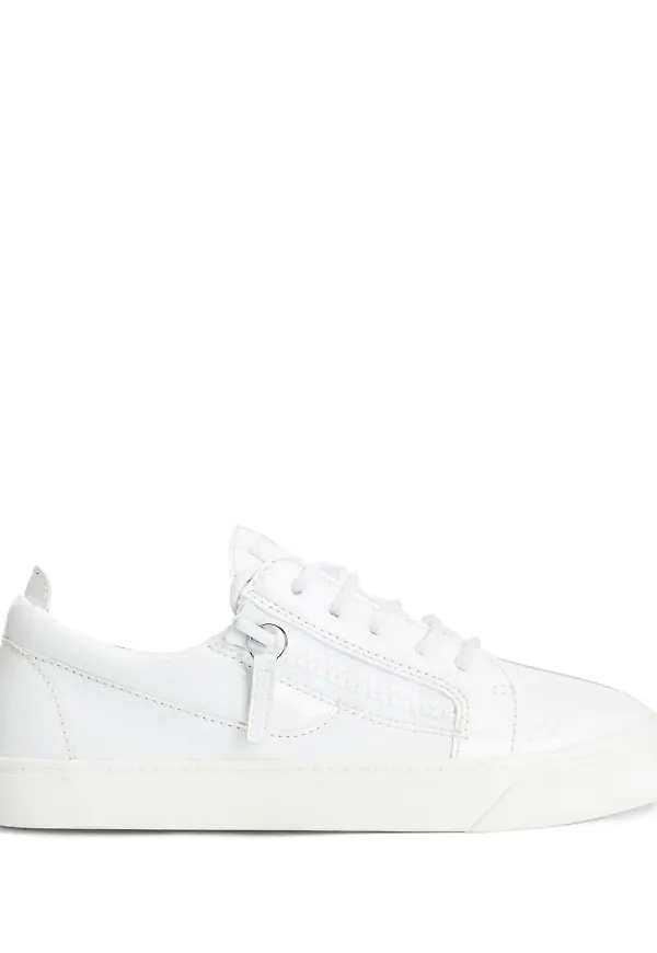 Giuseppe Zanotti Nicki låga sneakers - Vit