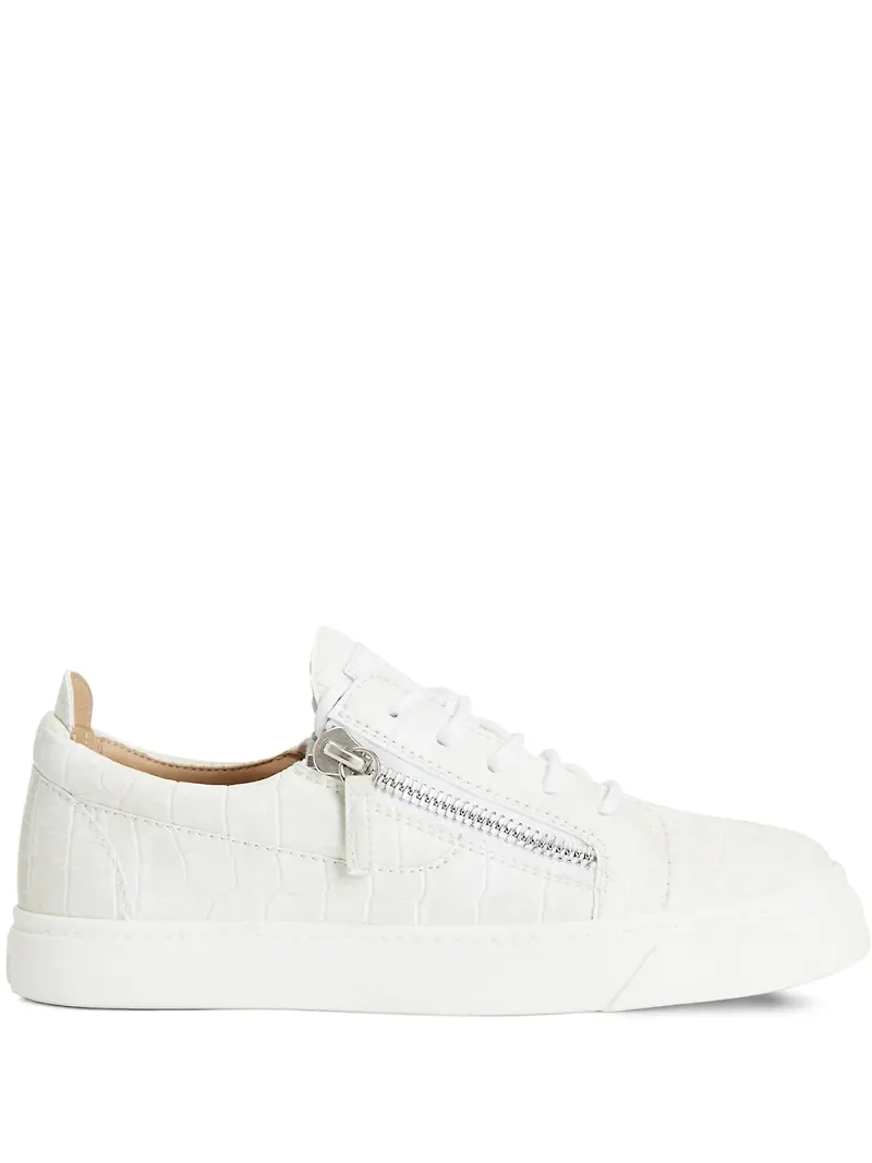 Giuseppe Zanotti Nicki låga sneakers - Vit