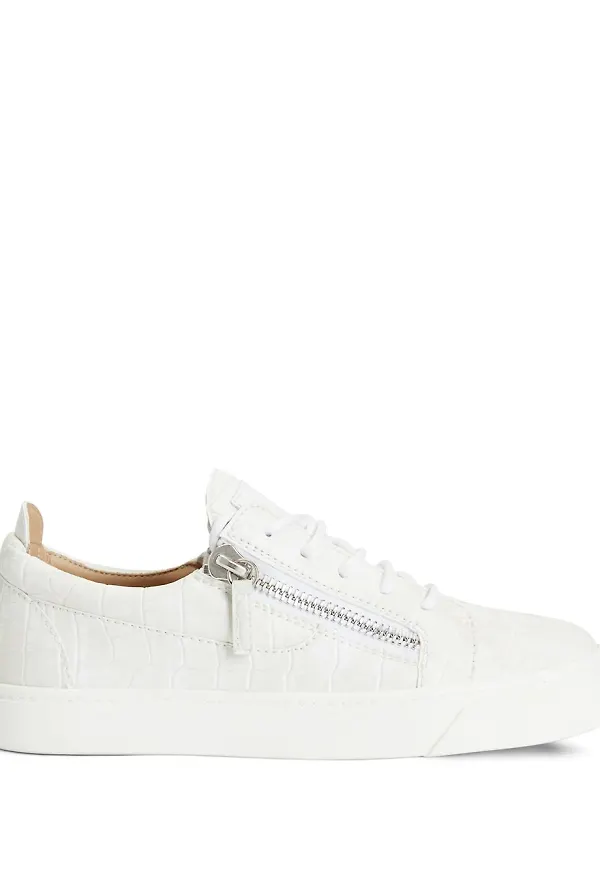 Giuseppe Zanotti Nicki låga sneakers - Vit