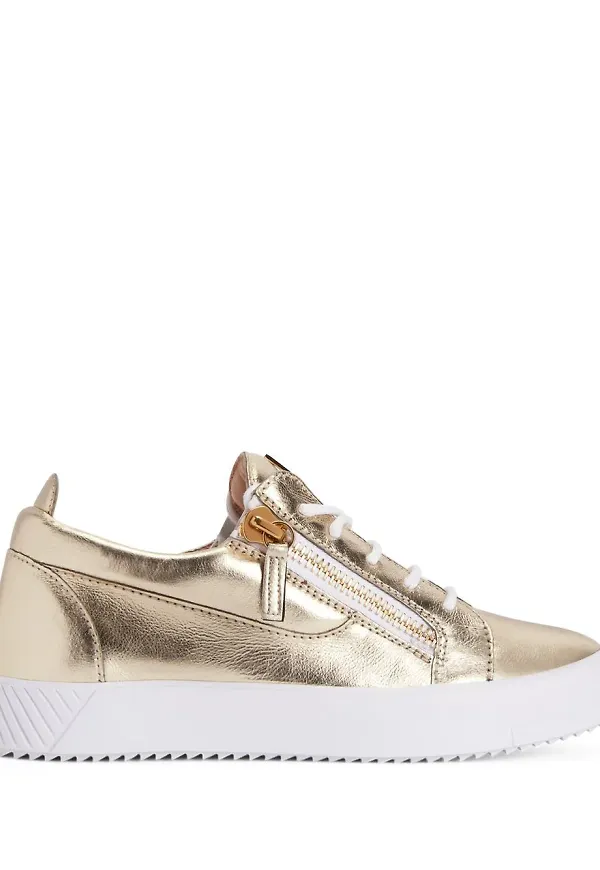 Giuseppe Zanotti Nicki sneakers - Guldfärgad