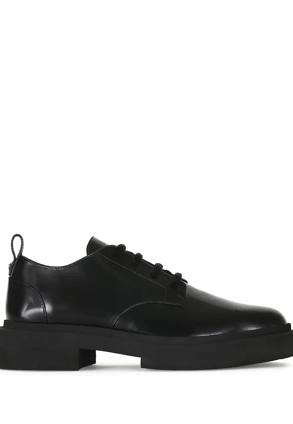 Giuseppe Zanotti oxfordskor med grov sula - Svart