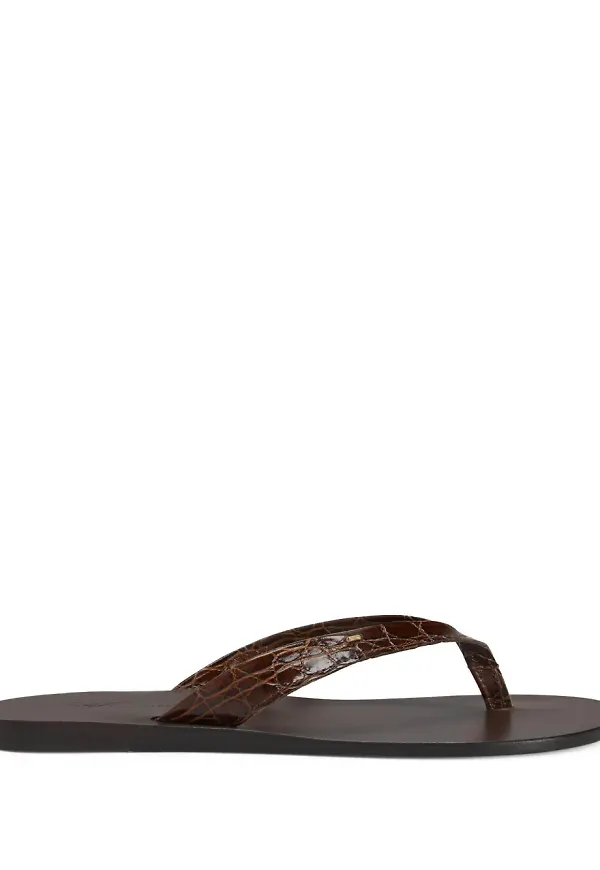 Giuseppe Zanotti Philemon sandaler i läder - Brun