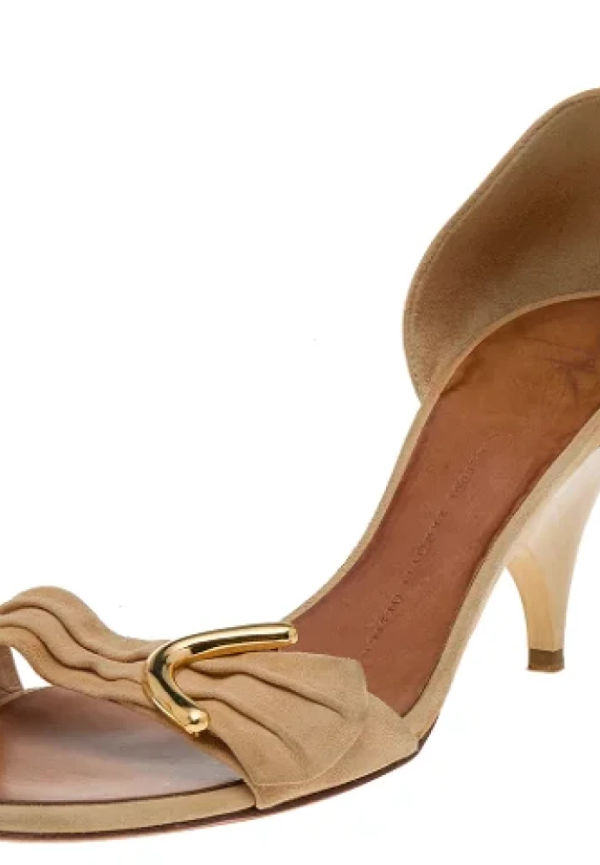 Giuseppe Zanotti Pre-owned Pre-owned Mocka sandaler Beige, Dam