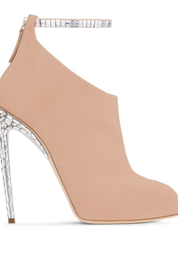 Giuseppe Zanotti Puchi stövletter i mocka - Rosa