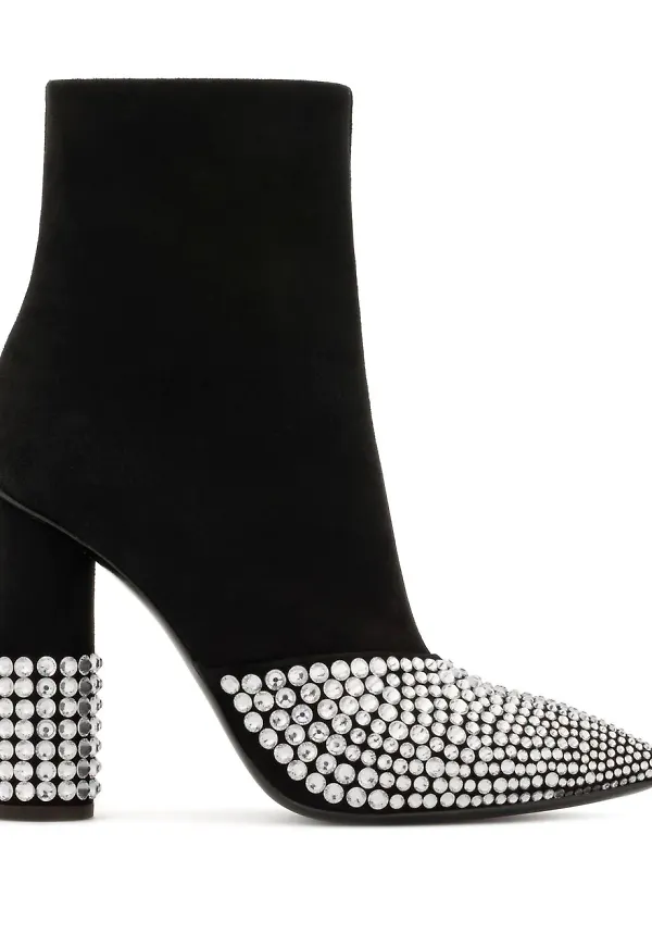 Giuseppe Zanotti Raina utsmyckade stövletter - Svart