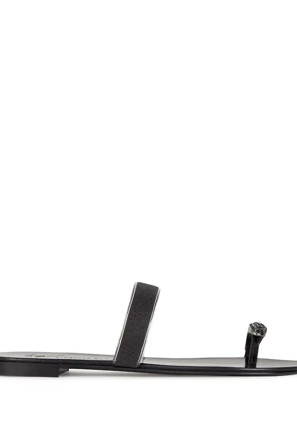 Giuseppe Zanotti Ring Plexi sandaler - Svart