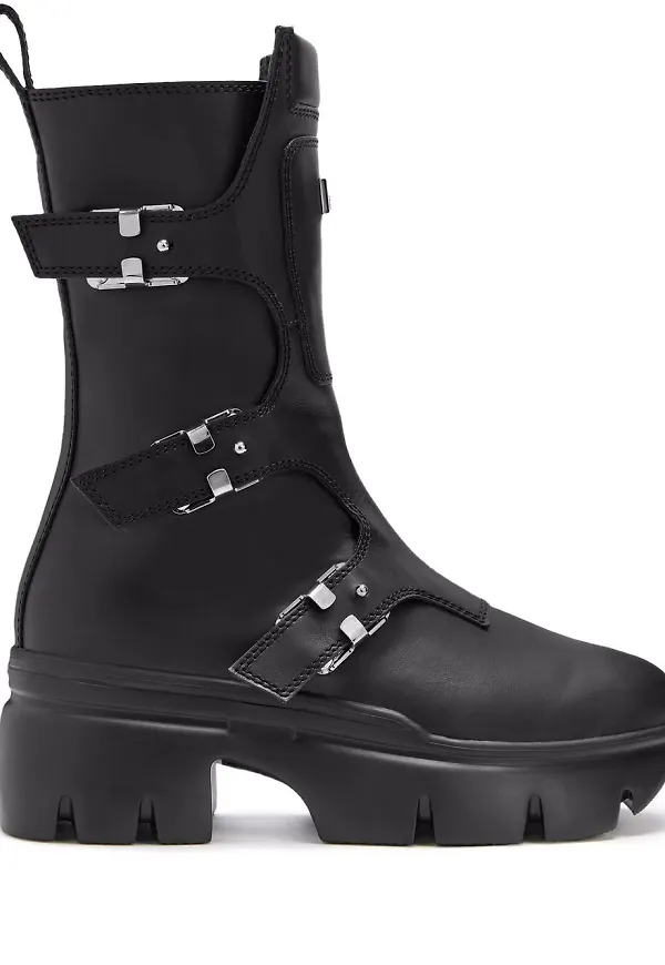 Giuseppe Zanotti Romey läderstövlar - Svart
