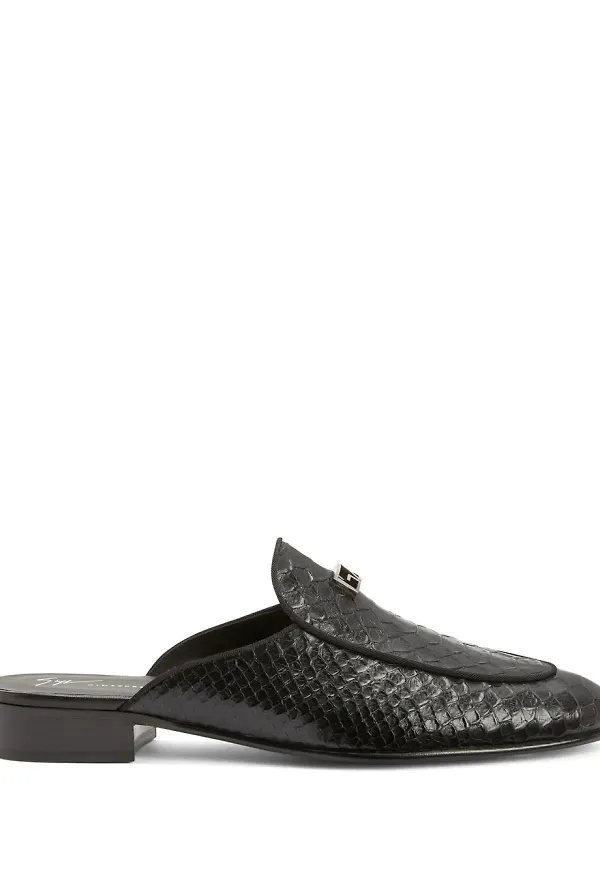 Giuseppe Zanotti Rudolph slip on-loafers - Svart