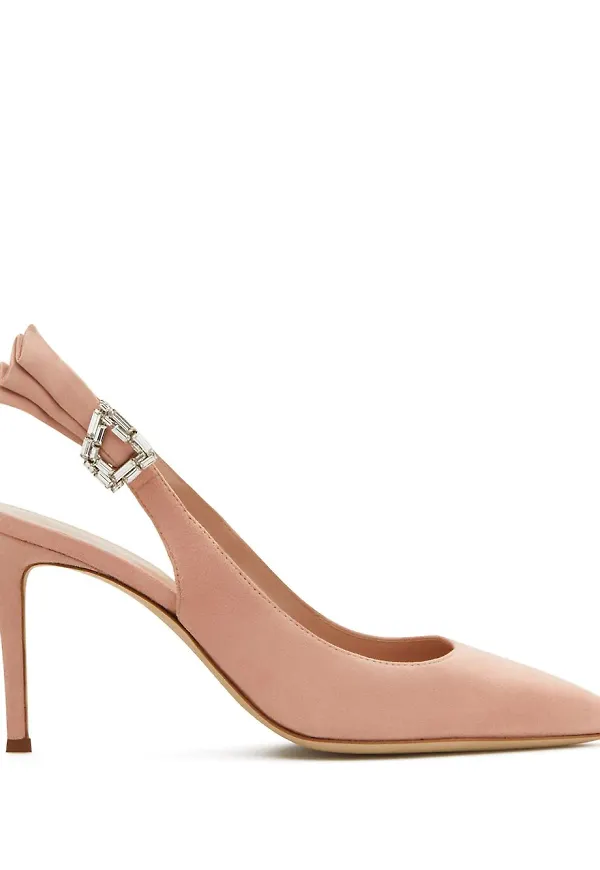 Giuseppe Zanotti Samia slingback-pumps - Rosa