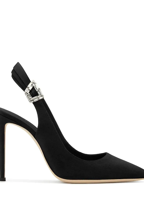 Giuseppe Zanotti Samia slingback-pumps - Svart