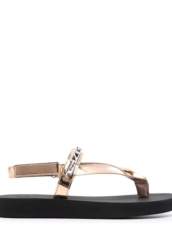 Giuseppe Zanotti sandaler - Guldfärgad