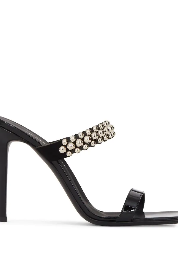 Giuseppe Zanotti sandaler med nitar - Svart