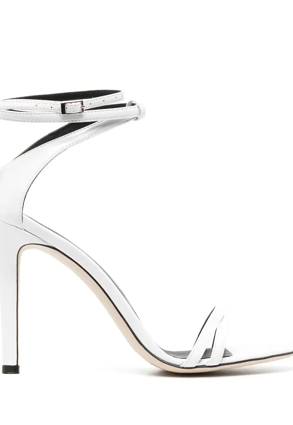 Giuseppe Zanotti sandaler med spänne - Vit