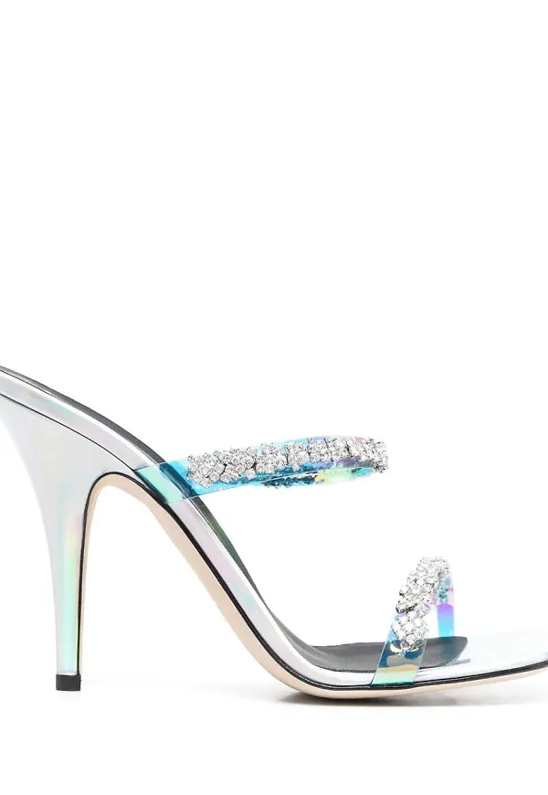 Giuseppe Zanotti sandaler med strass - IRIDE