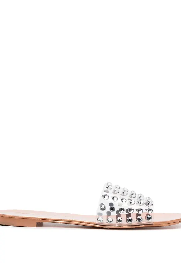 Giuseppe Zanotti sandaler med strass - Neutral