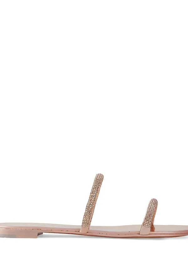 Giuseppe Zanotti sandaler med strass - Rosa