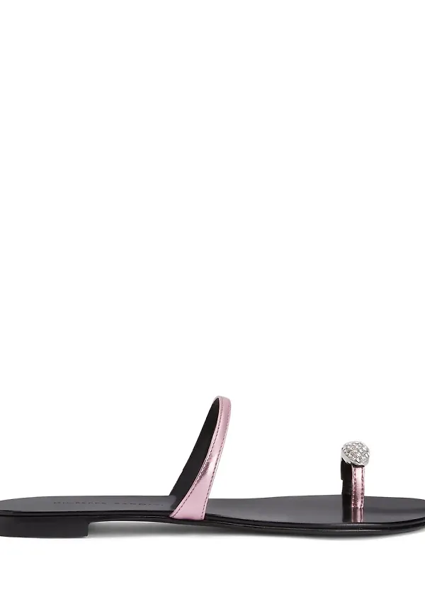 Giuseppe Zanotti sandaler med strass - Rosa