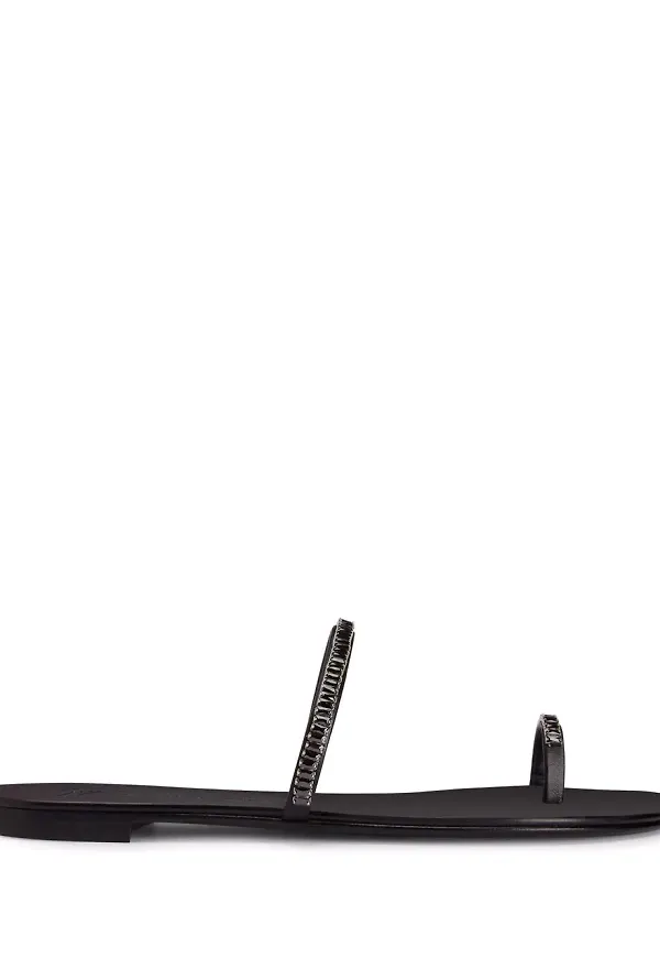 Giuseppe Zanotti sandaler med tårem - Svart