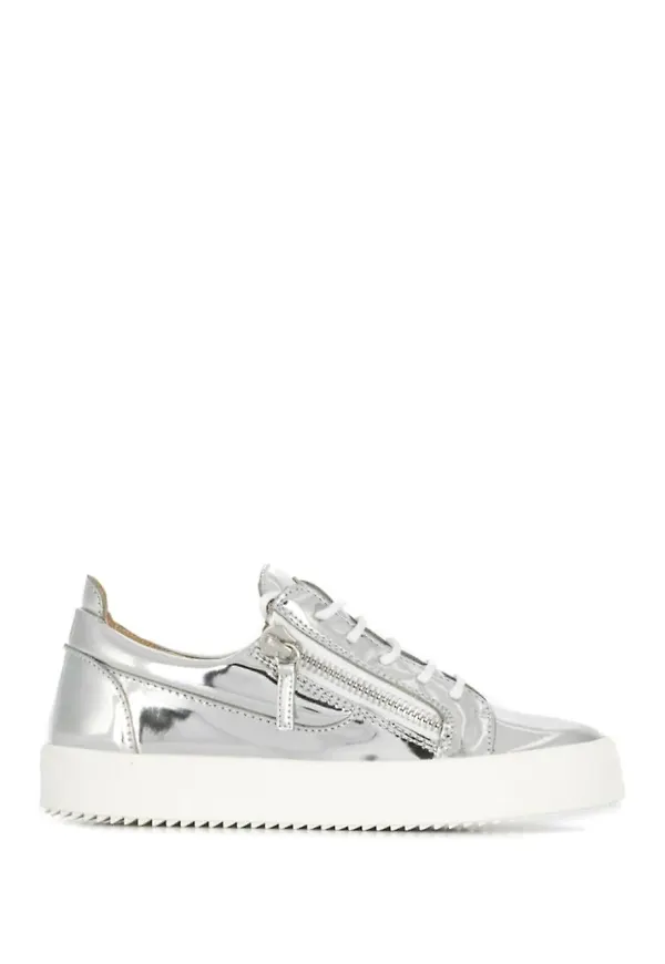 Giuseppe Zanotti sneakers - Silverfärgad