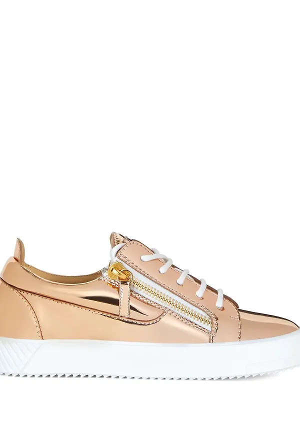 Giuseppe Zanotti sneakers med dragkedja - Rosa
