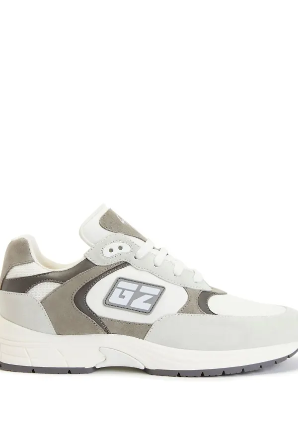 Giuseppe Zanotti sneakers med panel - Vit