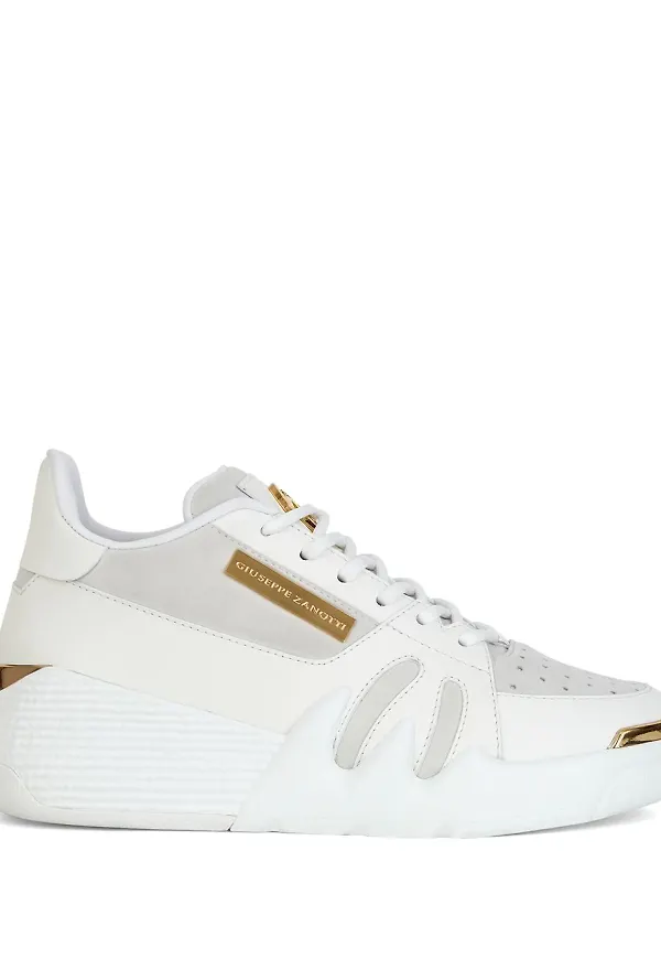 Giuseppe Zanotti sneakers med panel - Vit