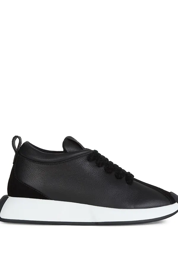 Giuseppe Zanotti sneakers med platåsula - Svart