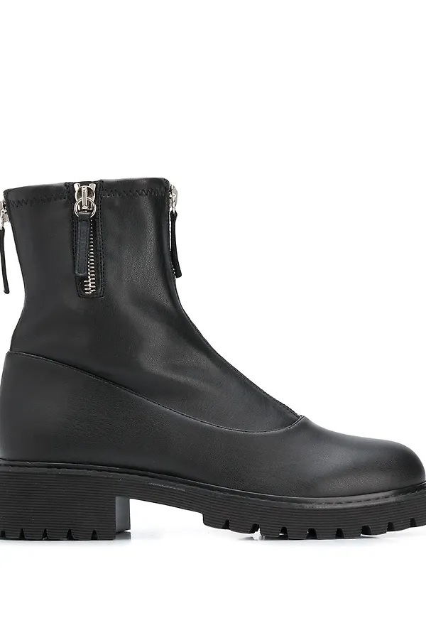 Giuseppe Zanotti stövletter med dragkedja - Svart