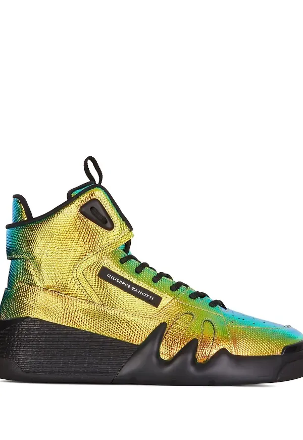 Giuseppe Zanotti Talon höga sneakers - Gul