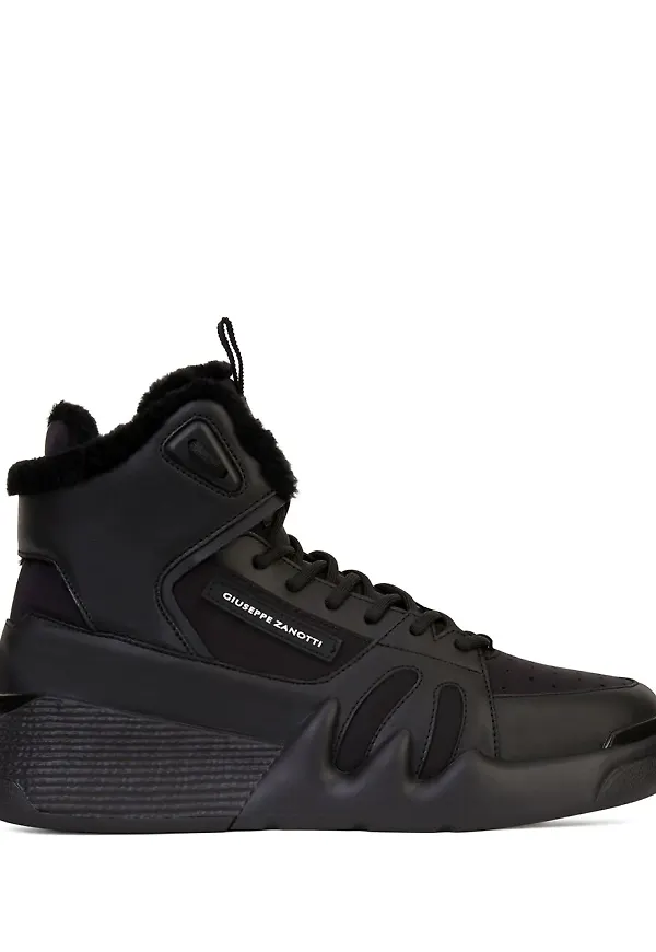 Giuseppe Zanotti Talon höga sneakers - Svart