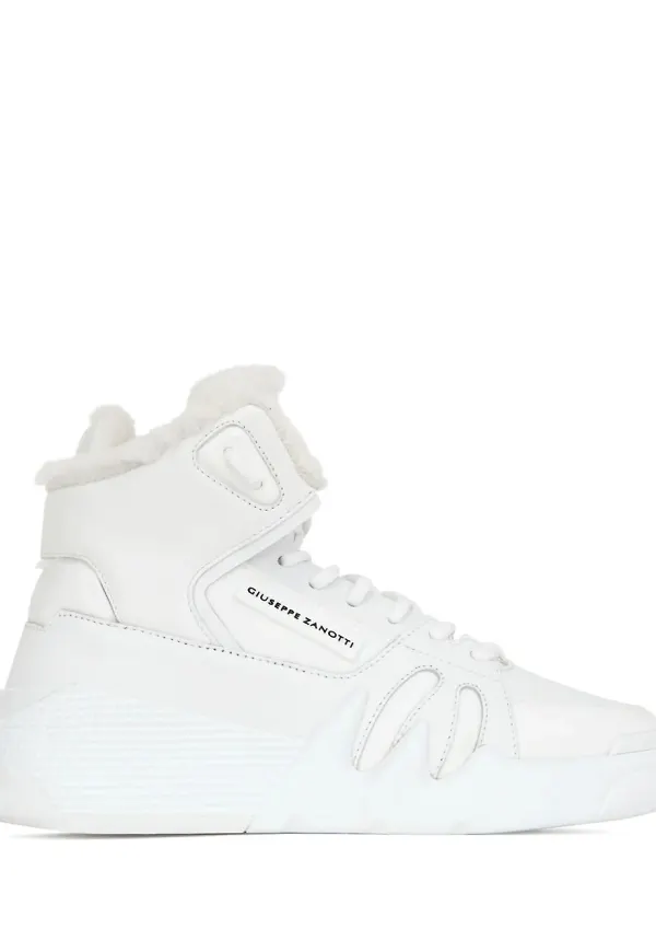 Giuseppe Zanotti Talon höga sneakers - Vit