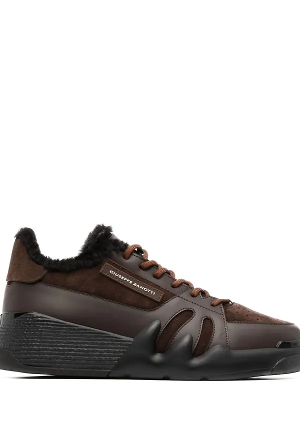 Giuseppe Zanotti Talon låga sneakers - Brun