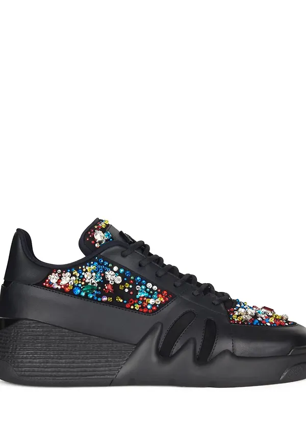 Giuseppe Zanotti Talon låga sneakers - Svart