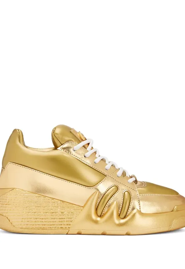 Giuseppe Zanotti Talon träningsskor - Guldfärgad