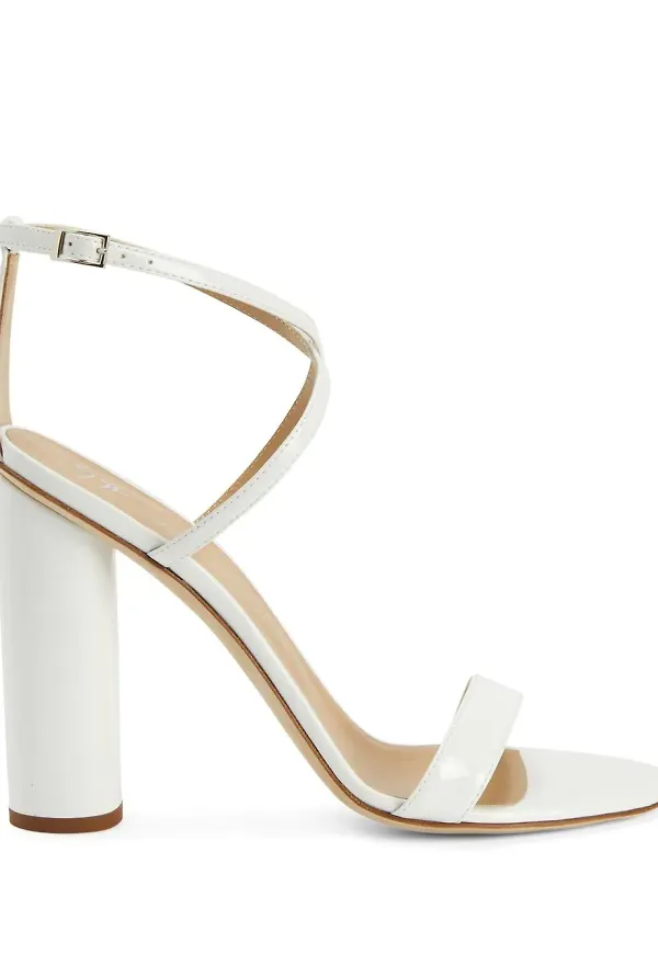 Giuseppe Zanotti Tara sandaler med blockklack - Vit