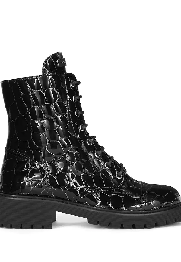 Giuseppe Zanotti Thora stövlar med snörning - Svart
