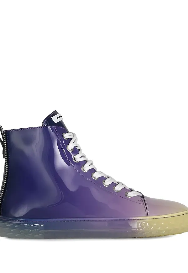 Giuseppe Zanotti tonade höga sneakers - Lila