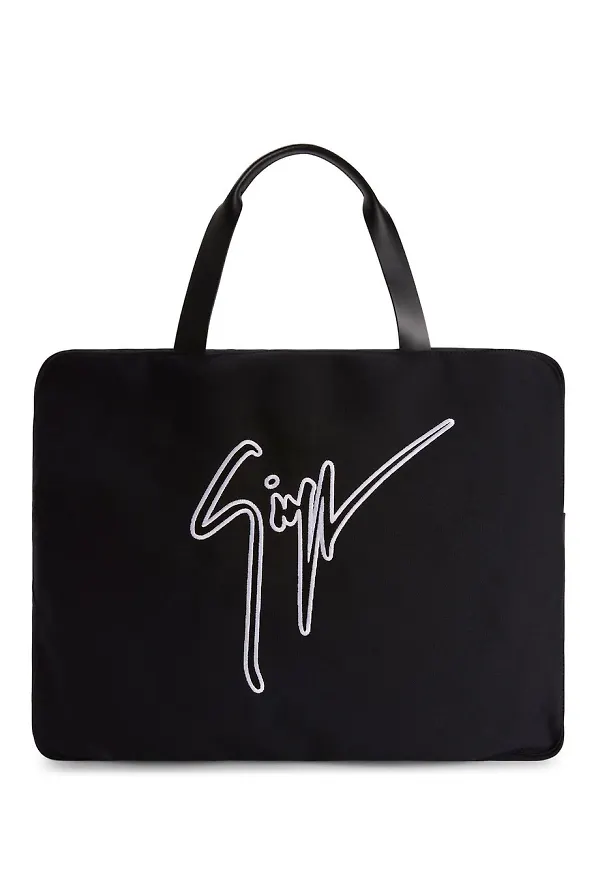 Giuseppe Zanotti totebag med logotyp - Svart